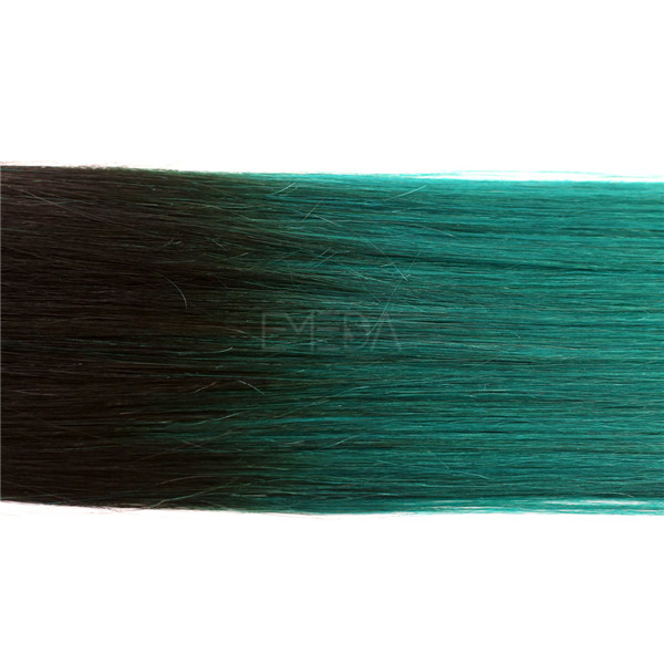 Clip in hair extensions for European people LJ215